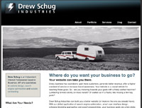 Screen Capture of DrewSchug.com