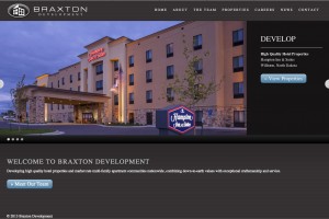 hotel development website design